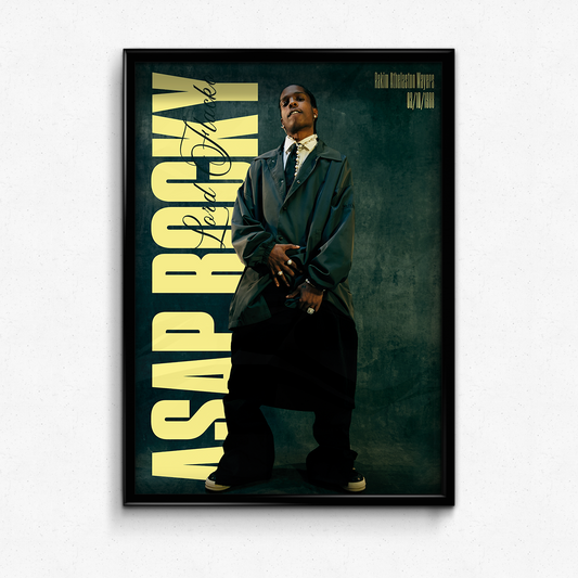 ASAP ROCKY "FLOW" POSTER