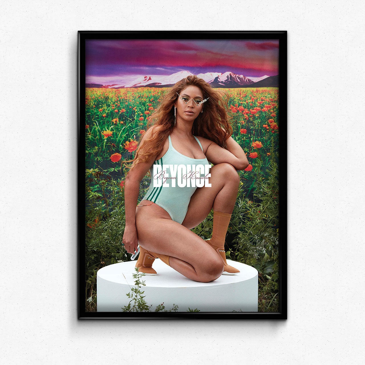 BEYONCE "FLOWERS" POSTER