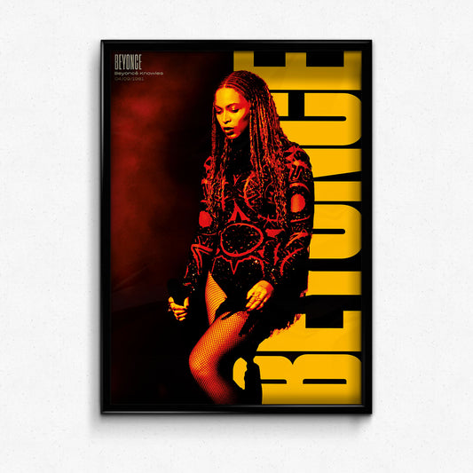 BEYONCE "ON THE SCENE" POSTER