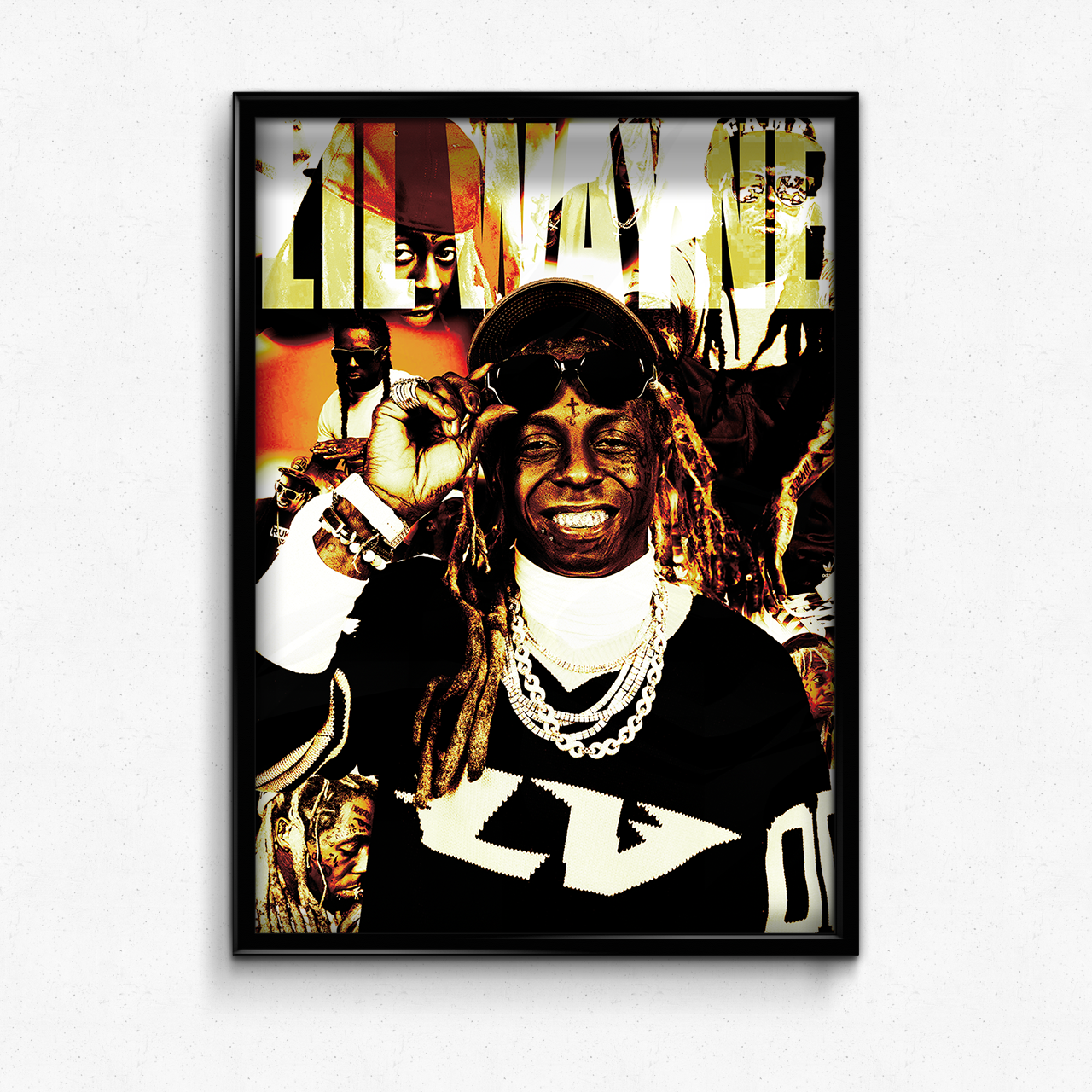 LIL WAYNE "WHOLE CAREER" POSTER