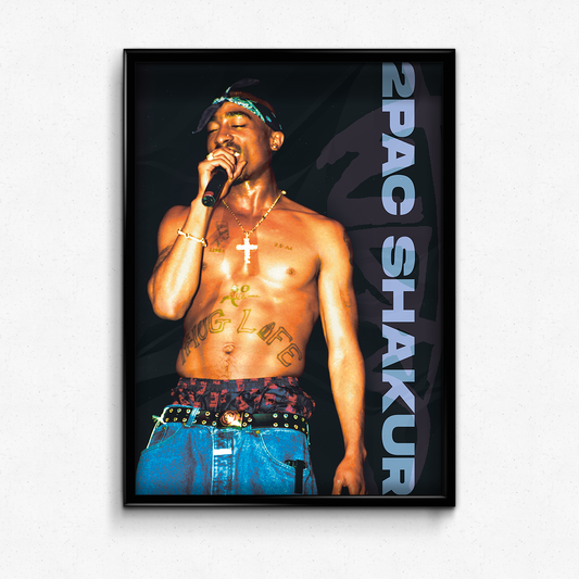 TUPAC "ON THE SCENE" POSTER