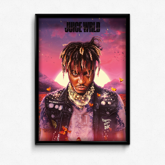 JUICE WRLD "LEGENDS NEVER DIE" POSTER