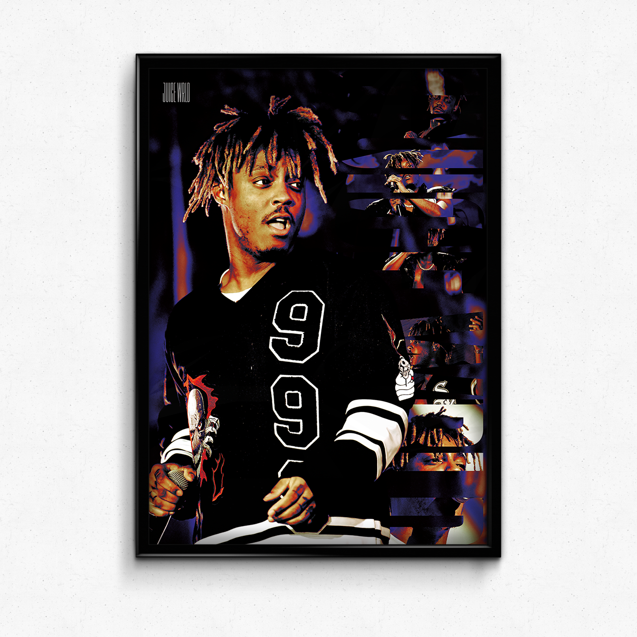 JUICE WRLD "ON THE SCENE" POSTER