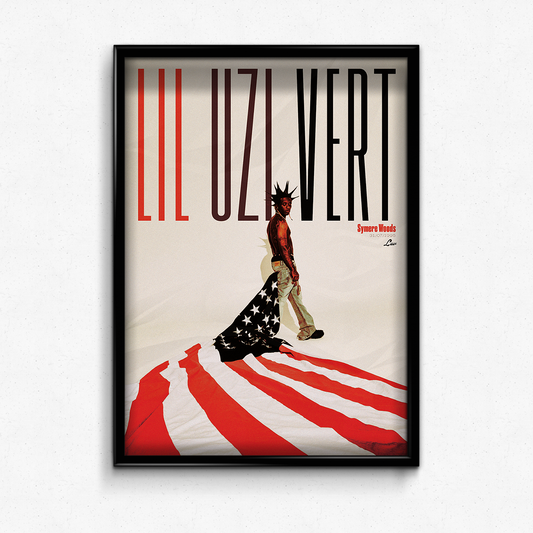 LIL UZI VERT "USA" POSTER 2