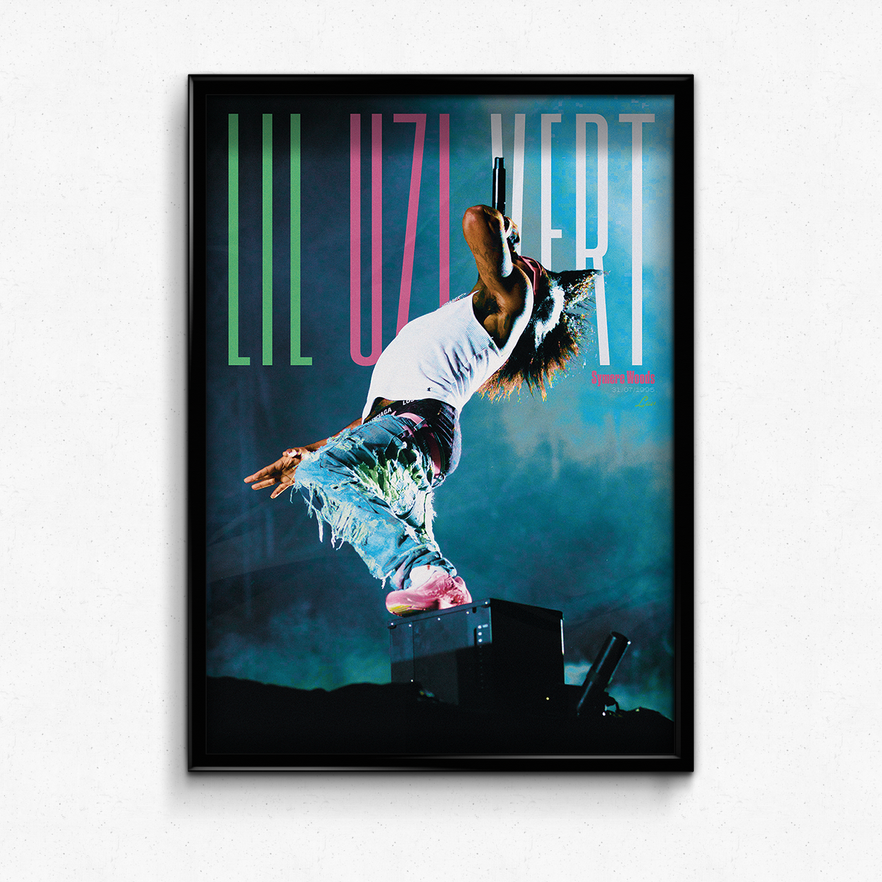 LIL UZI VERT "ON THE SCENE" POSTER