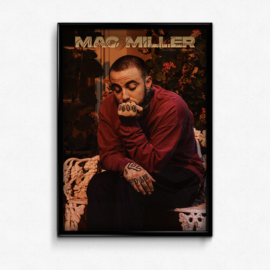 MAC MILLER "THOUGHTFUL" POSTER