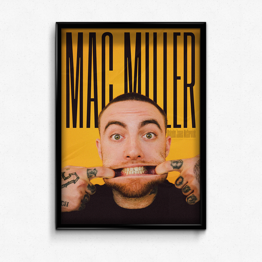 MAC MILLER "SMILE" POSTER