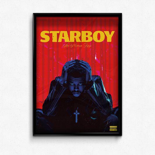 THE WEEKND "STARBOY" POSTER