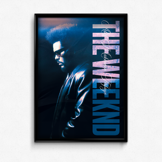 THE WEEKND "DARK LIGHT" POSTER