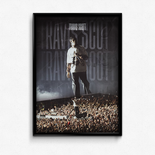 TRAVIS SCOTT "CROWD" POSTER