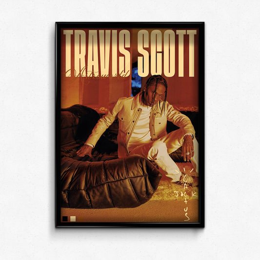 TRAVIS SCOTT "LIVING ROOM" POSTER